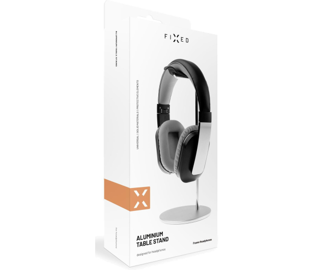 FIXED Frame Headphones silver - 1086729 - zdjęcie 4